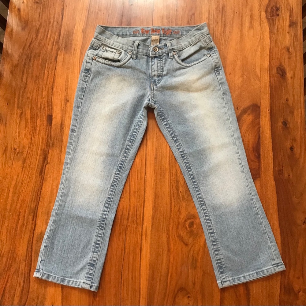 Nine Point Eight Light Wash Jeans Size 3
